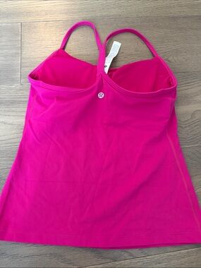 lululemon athletica Hot Pink Built-In Bra Camisole